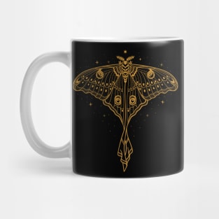 Starrry Luna Moth - Actias Luna Mug